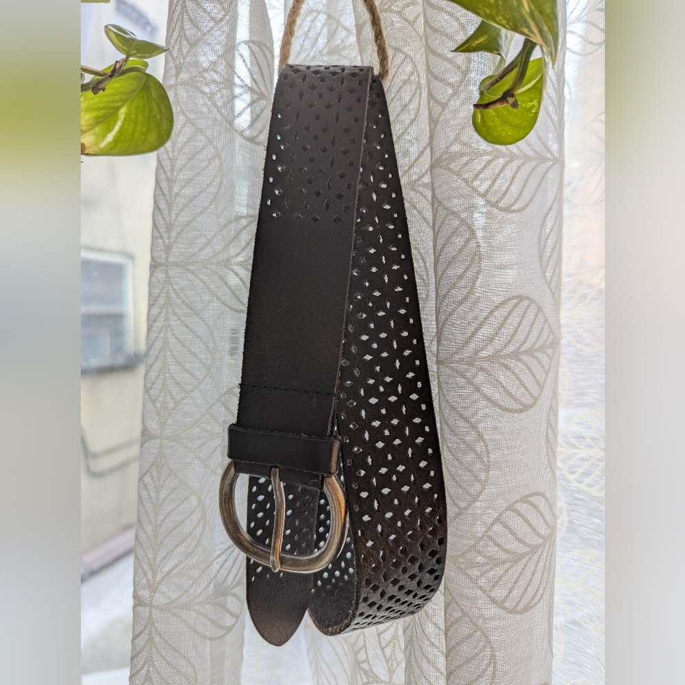 AEO Brown Leather Belt